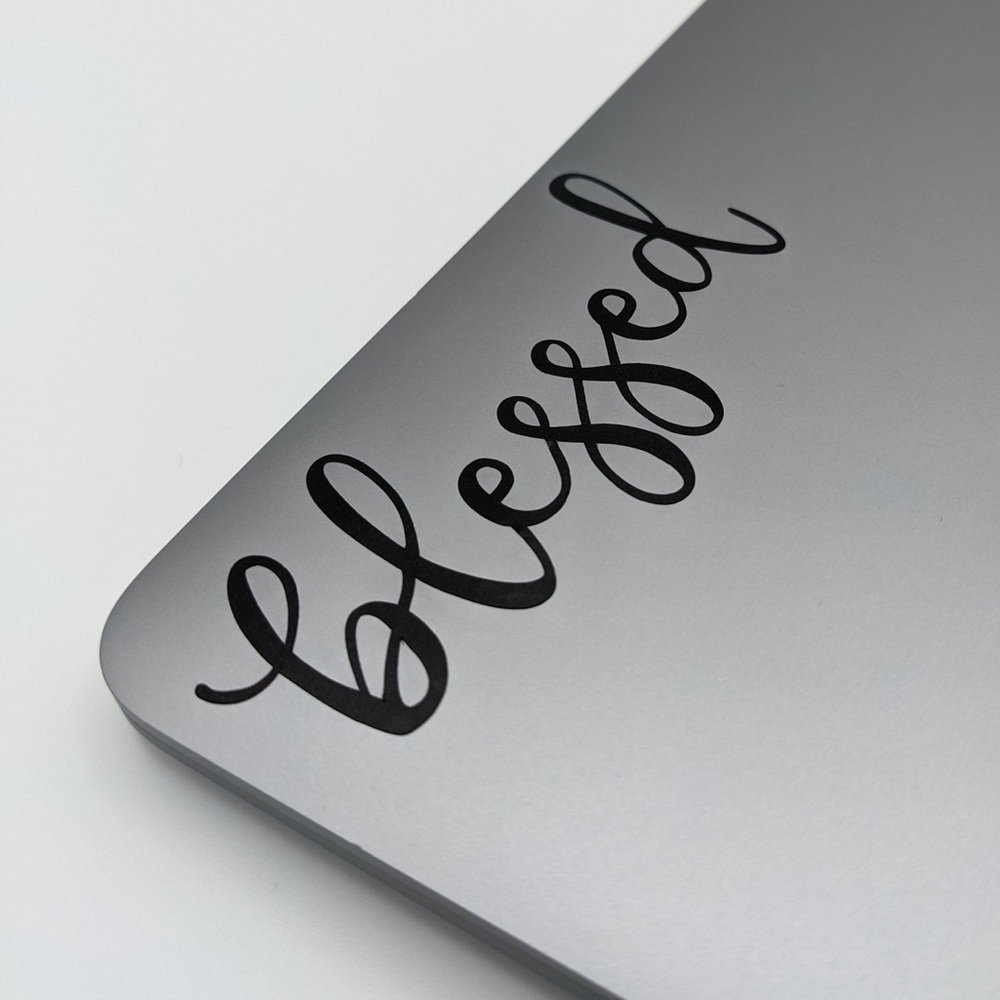 Blessed Laptop Sticker | Blessed Vinyl Decal